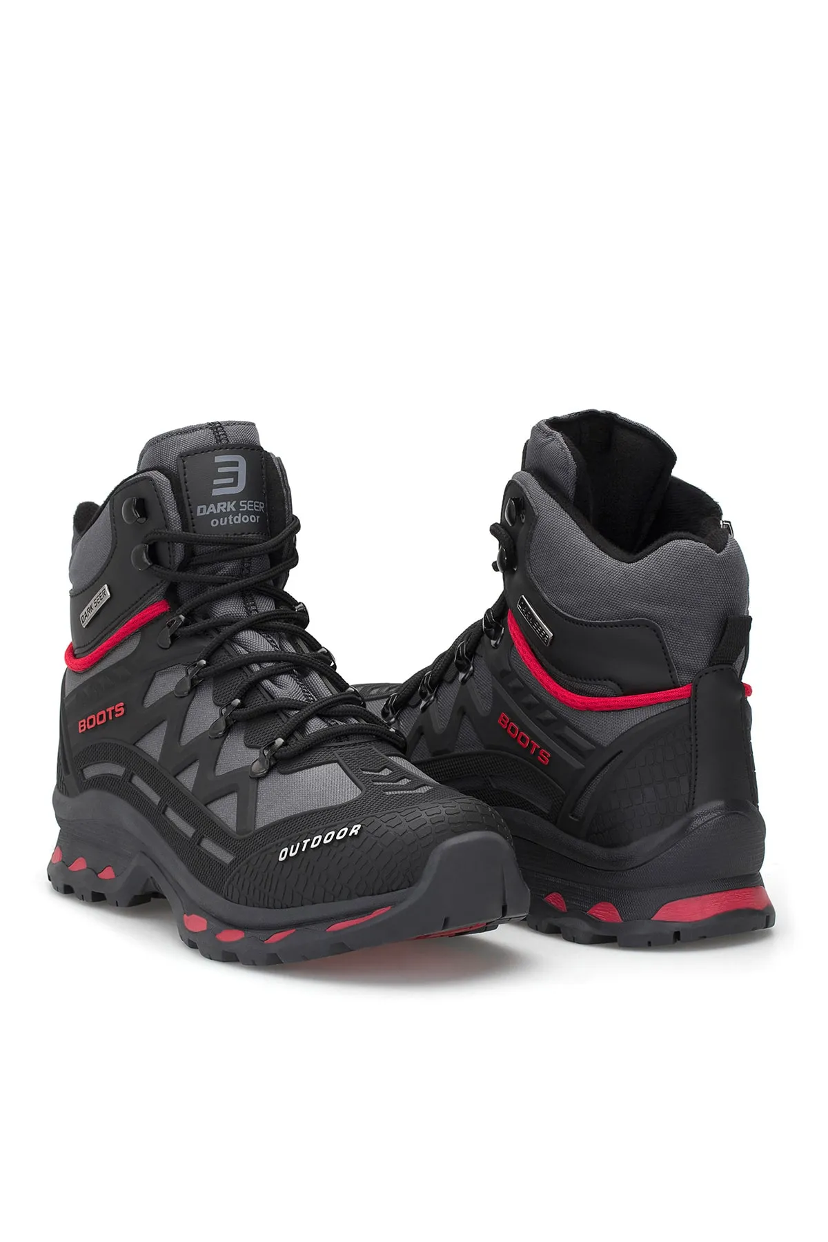 DARK SEER  Schwarz geräucherte Unisex-Outdoor-Trekkingstiefel