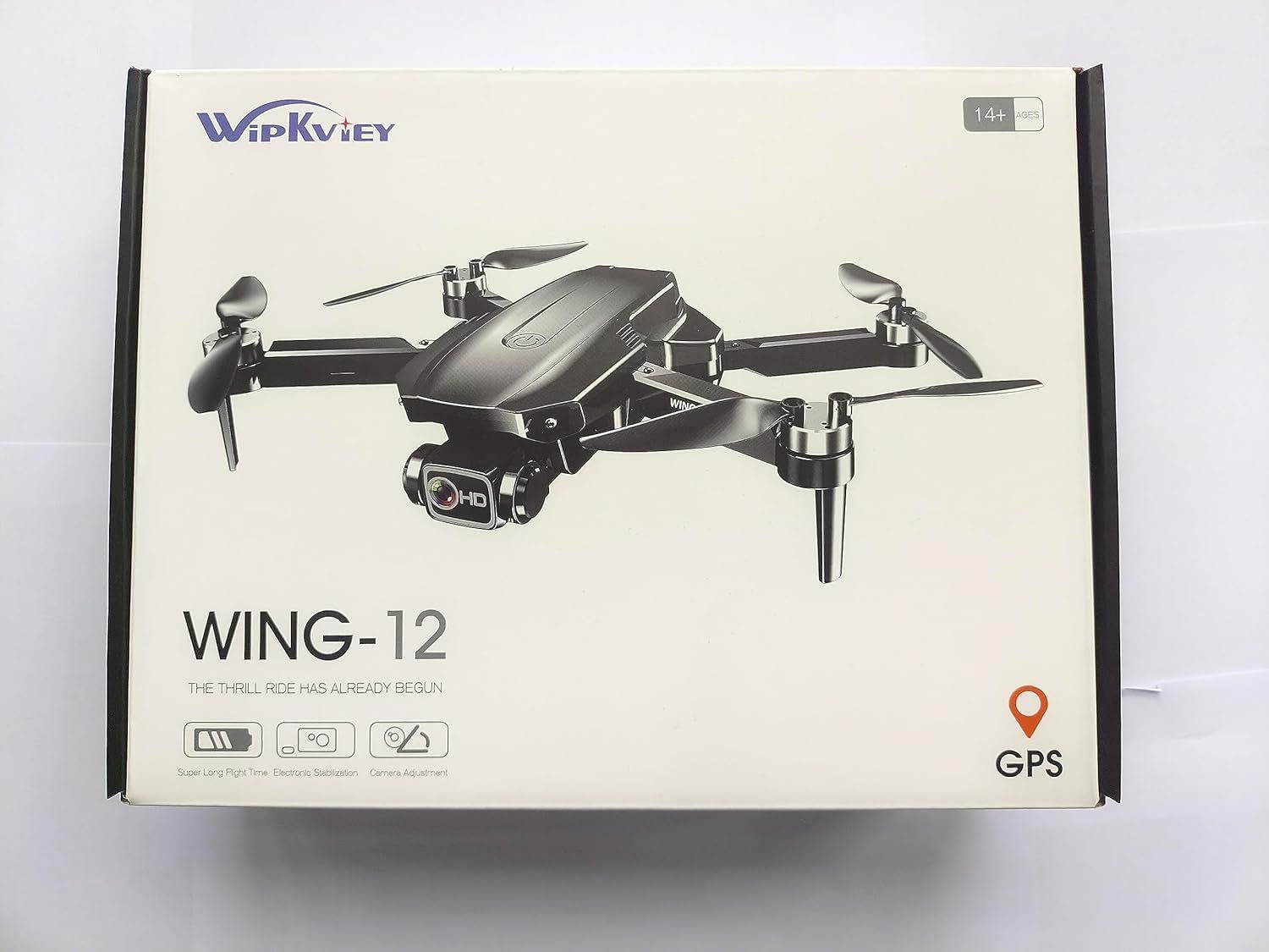 Wipkviey Drohne (4K, Bürstenlos Motor, 48 Min. Flugzeit, RC Quadrocopter Optischer Leistungsstarke Motoren, Präzise Navigation)