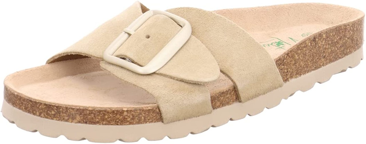 AMBITIOUS Komfort Sandalen taupe Natural Sense