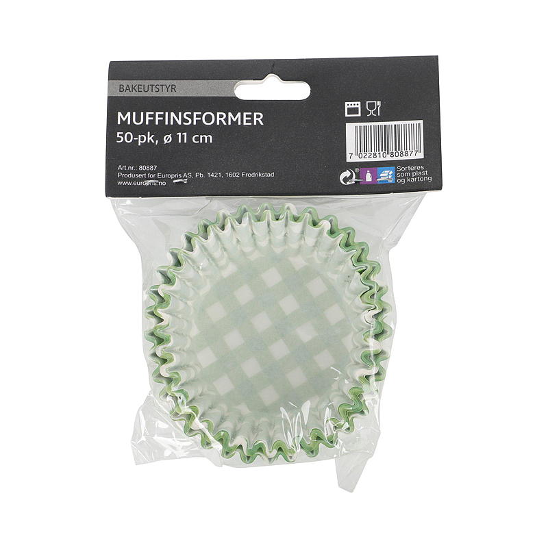 Cuisine Muffinsform 50-pk Diameter 11 cm