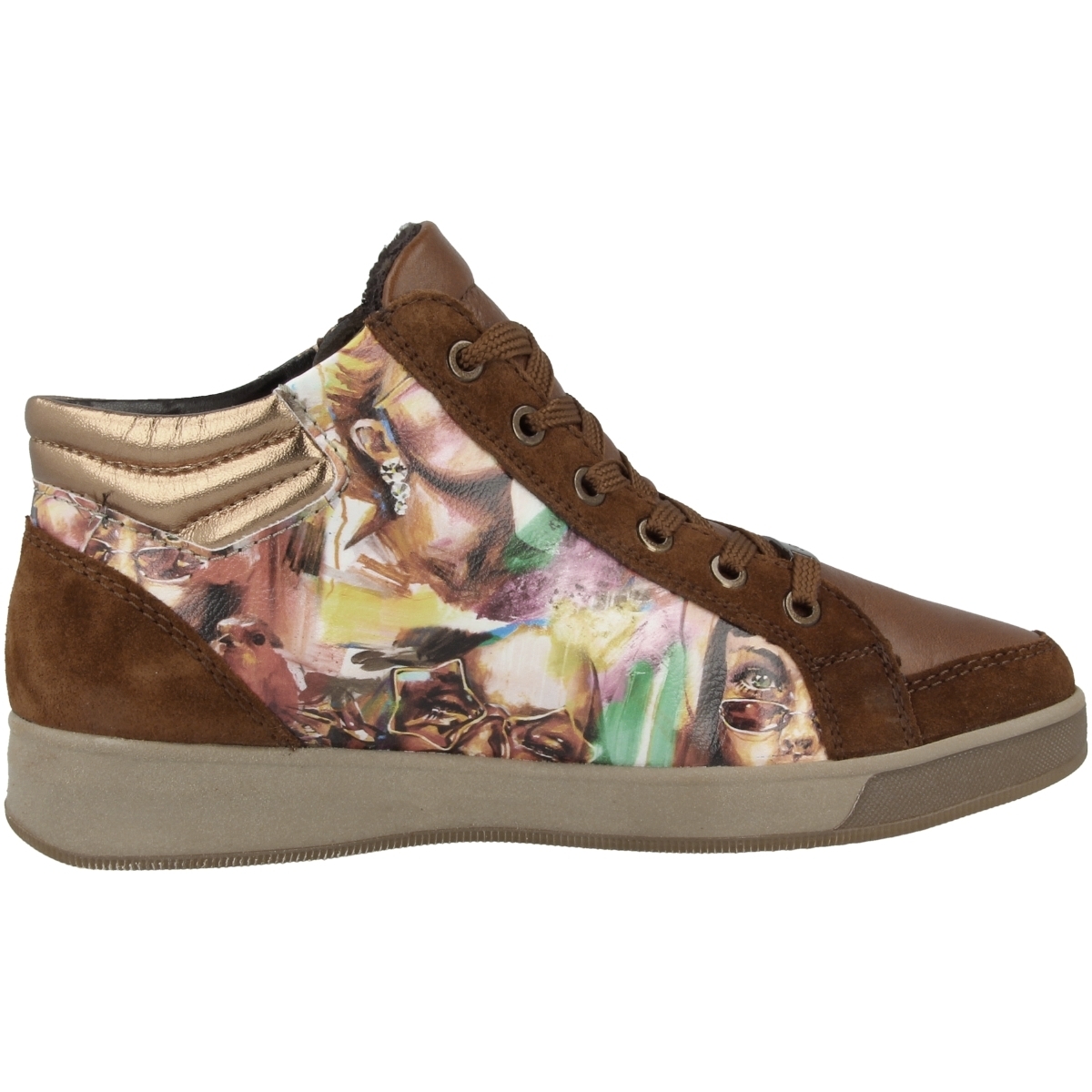 Ara 12-34499 Sneaker mid braun