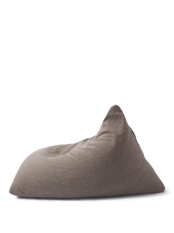 Lumaland Sitzsack Sitzkissen Dreieckiger Sitzsack 370l 150x100x100cm Dunkelgrau günstig kaufen onesize