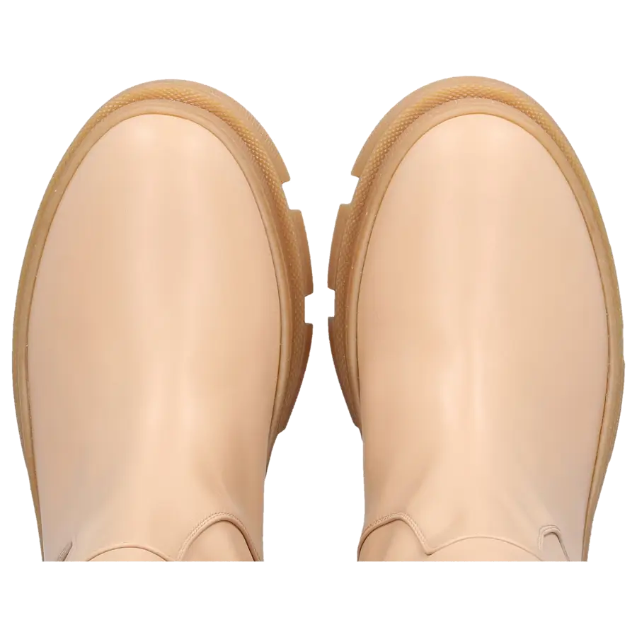 Bettina Vermillon - Stiefel MARIE Kalbsleder - beige