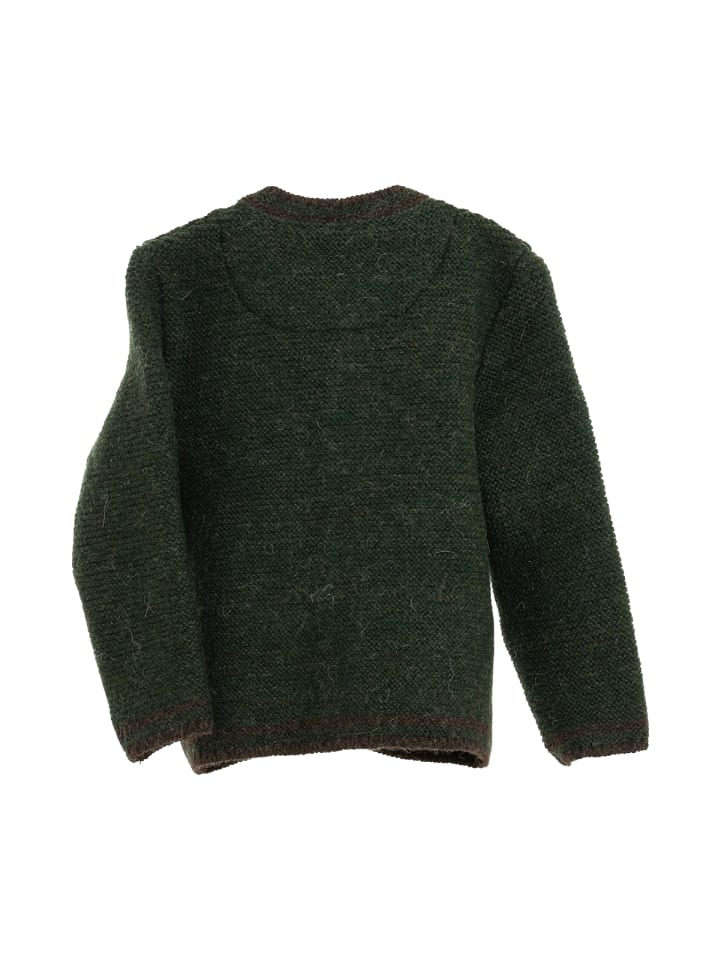 OS-Trachten Kinderstrickjacke 487000-0772 in oliv günstig kaufen 86/92