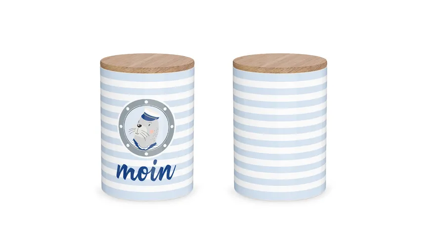 Geschenk für Dich Vorratsdose Moin 1l