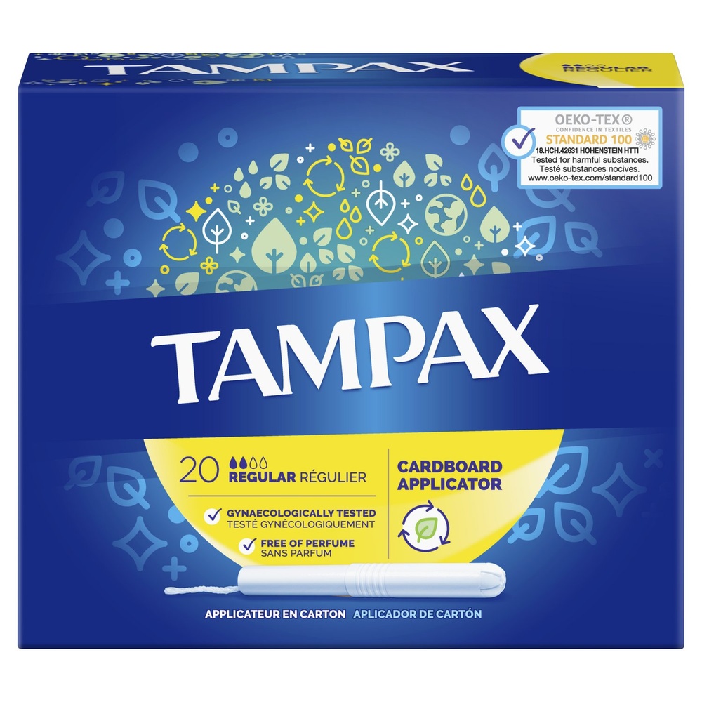 tampax Tampax Régulier Tampons Applicateur 20 Tampons