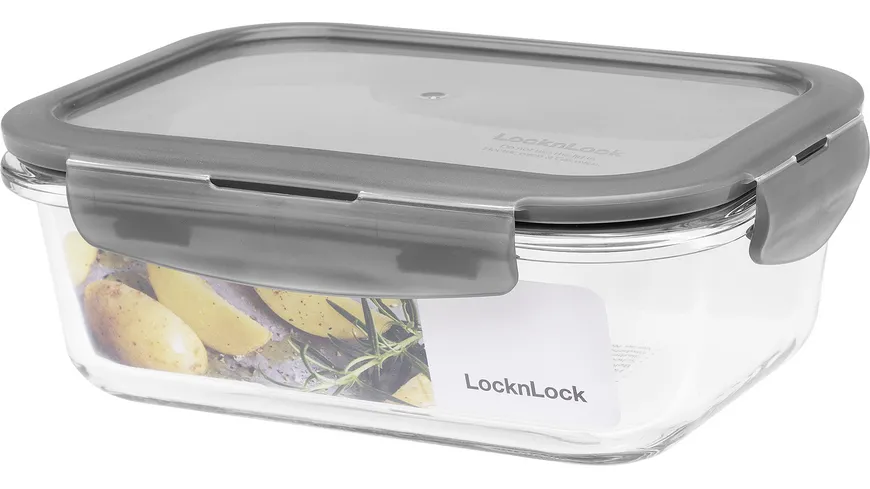 LOCK & LOCK Vorratsdose Boroseal rechteckig 0,63l