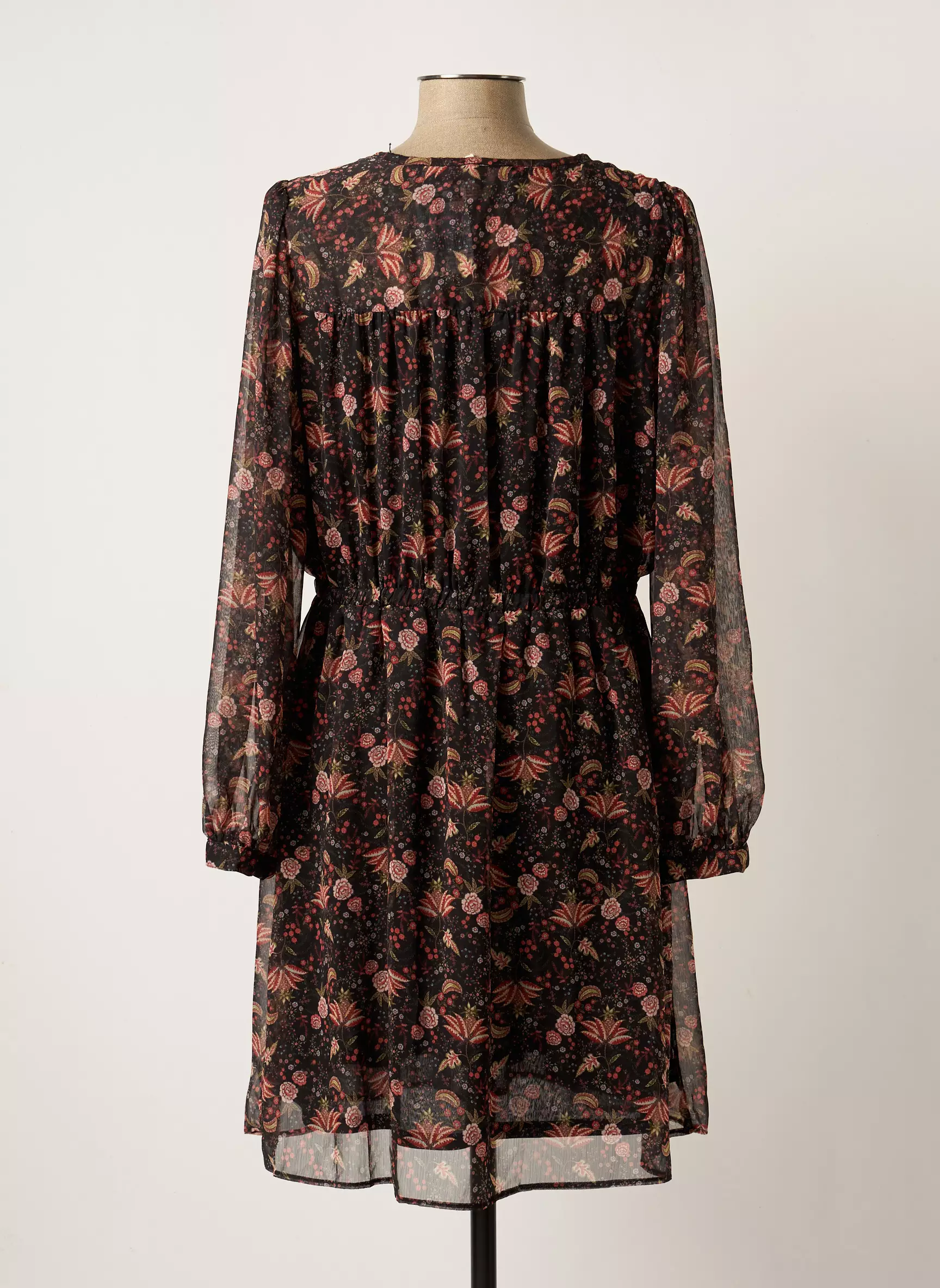 C Est Beau La Vie Robes Mi Longues Femme couleur noir