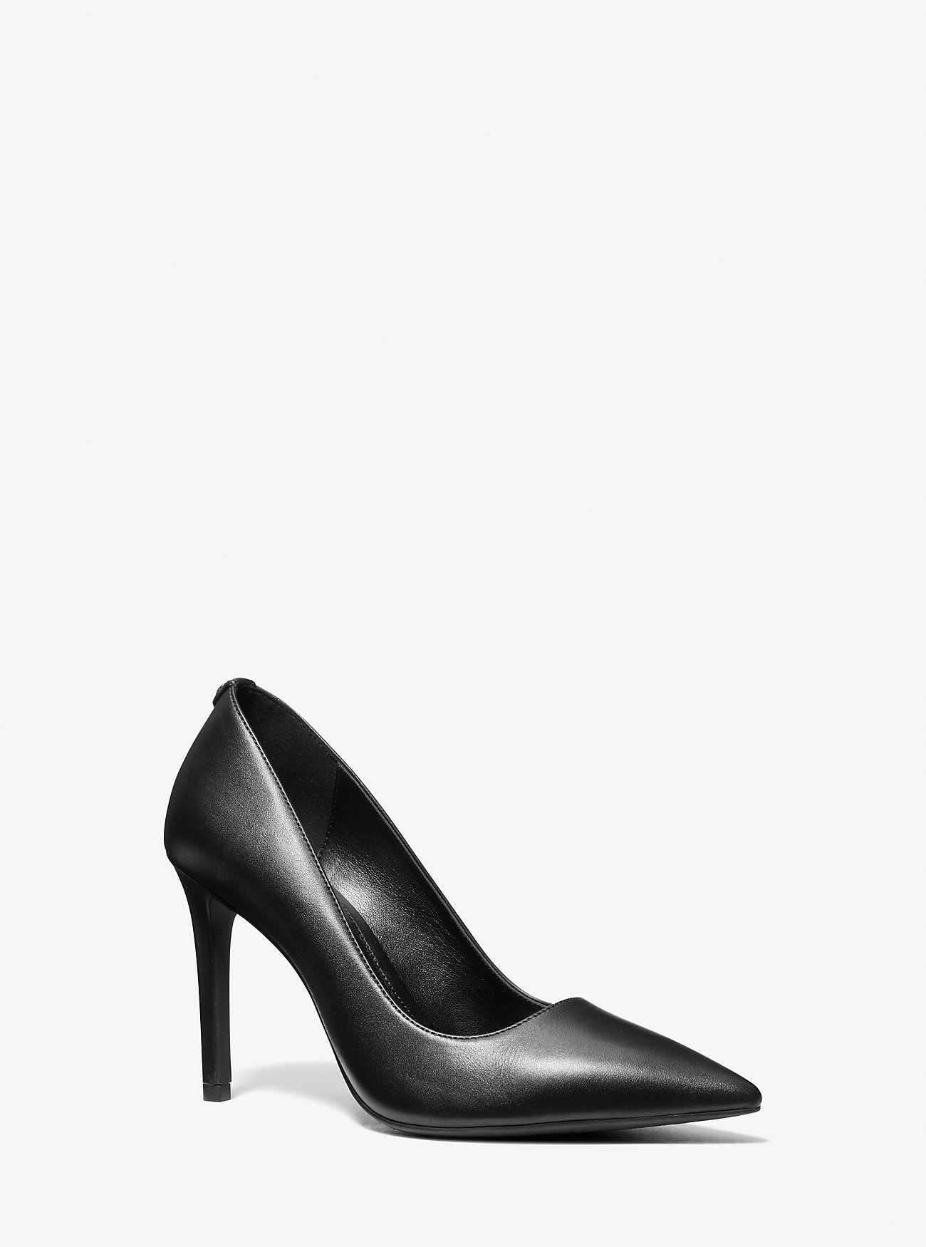 Alina Flex Leather Pump - BLACK