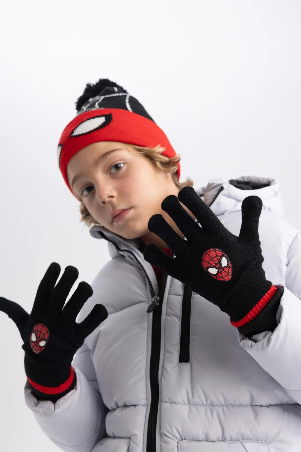 DeFacto  Marvel Spiderman-Handschuhe für Jungen