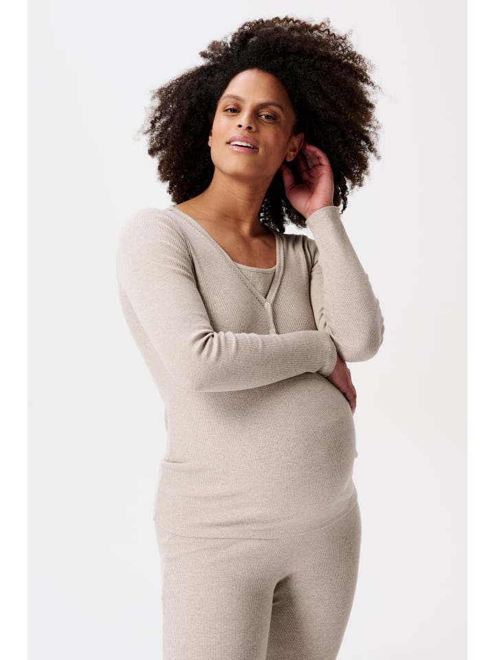 Noppies Still-Schlaftop Amala in Taupe Melange günstig kaufen