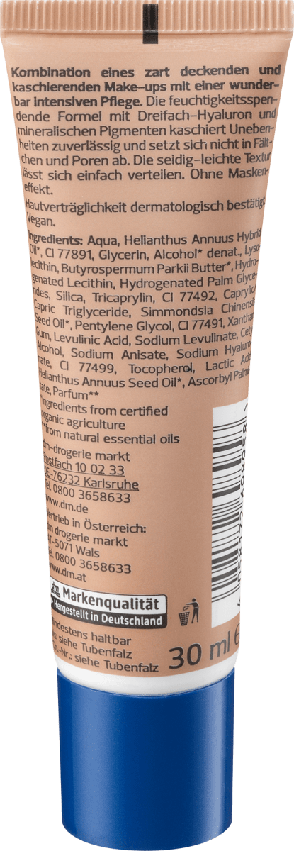 BB Creme Hydro Mittel, 30 ml