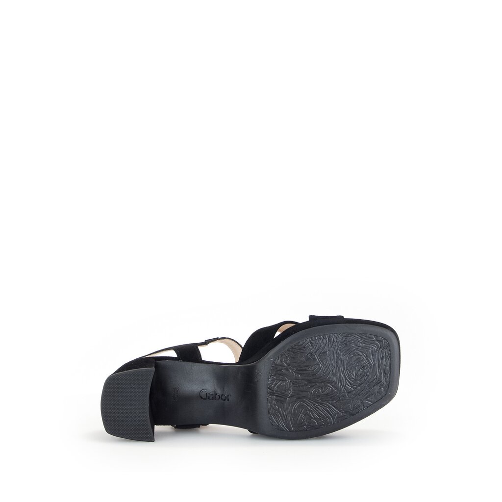 Gabor comfort Plateau Sandale schwarz