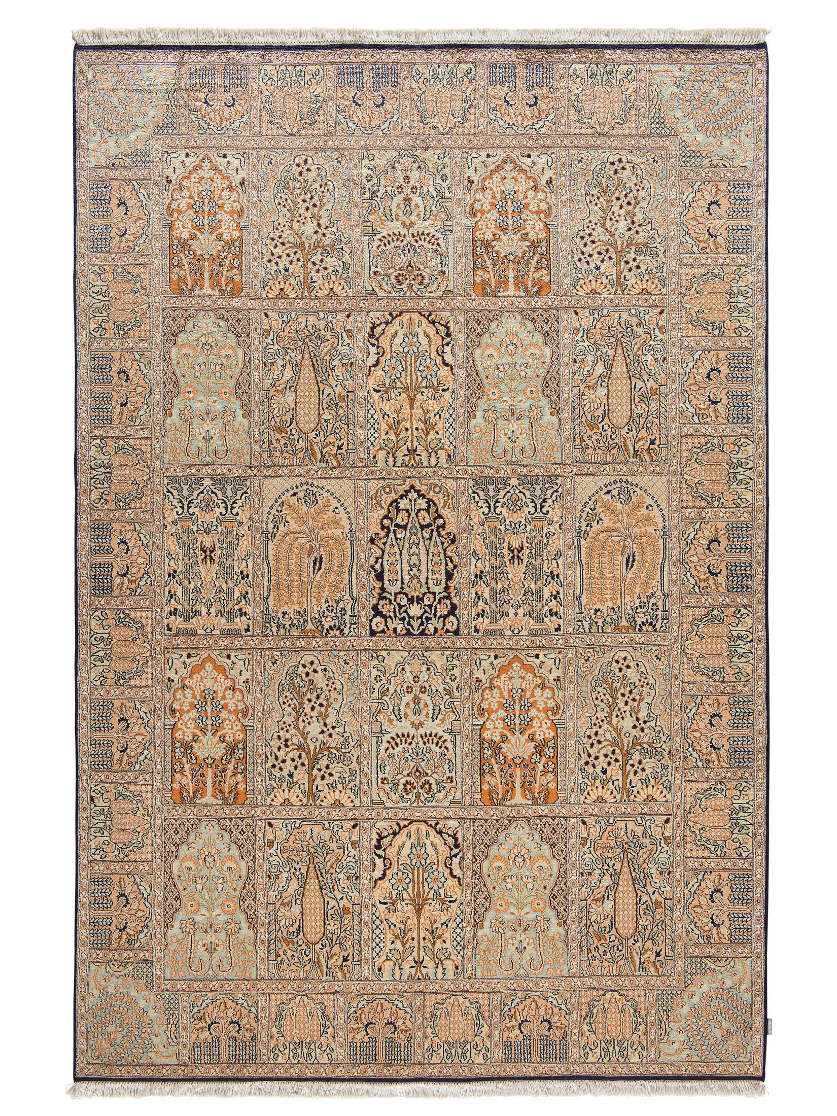 Kaschmir Seide 18/18 ca. 170 x 256 cm, Unikat / Einzelstück
