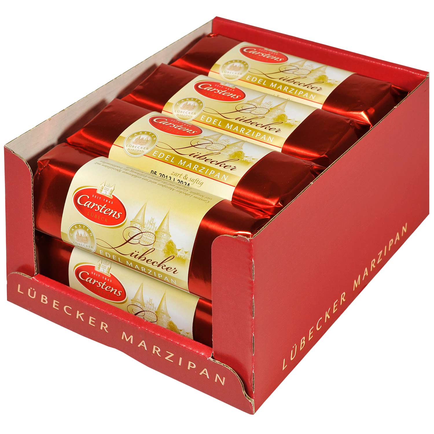 Carstens Lübecker Edelmarzipan Brot 125g