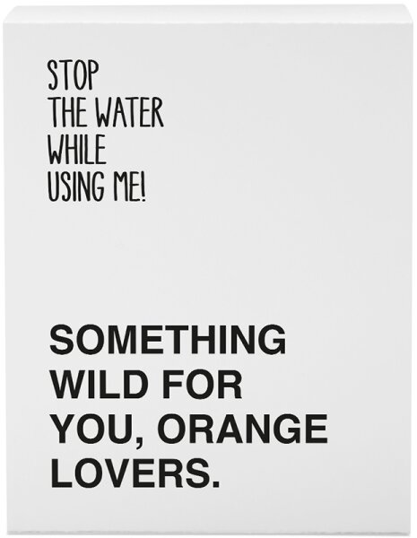STOP THE WATER WHILE USING ME! Orange Wild Herbs Body Kit Körperpflegeset