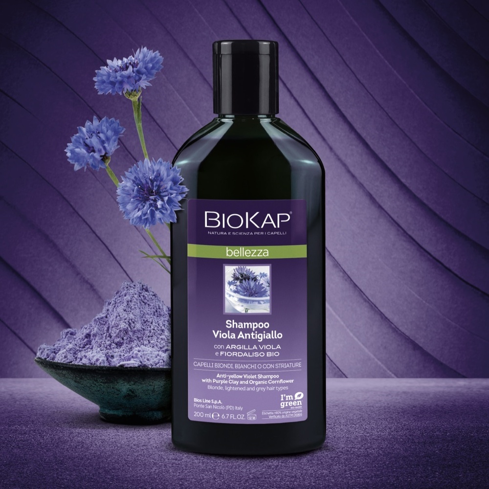 biokap SHAMPOOING VIOLET ANTI-JAUNISSEMENT shampoing