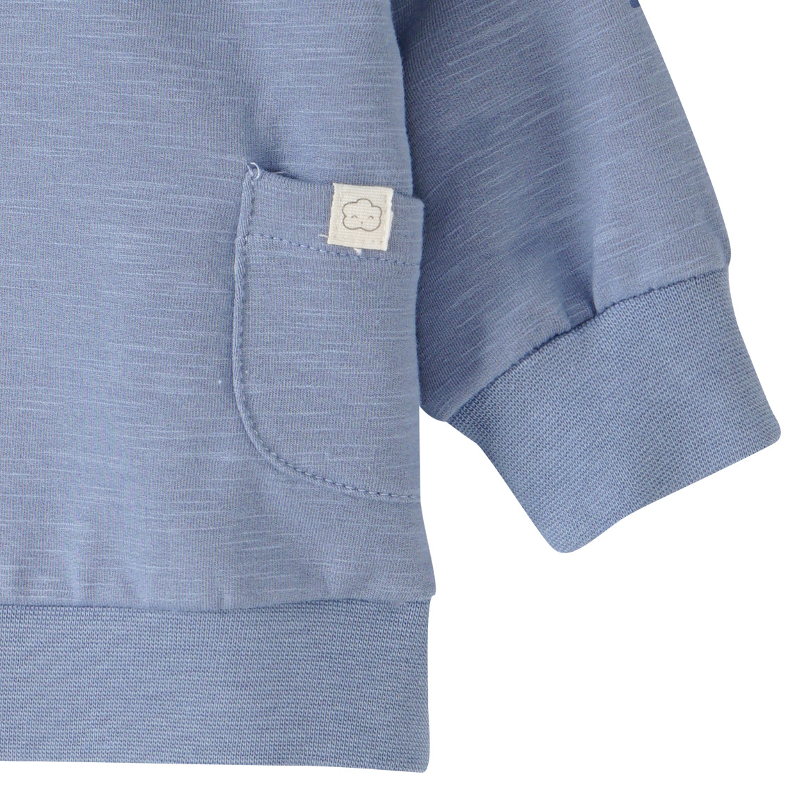 Newborn Sweatshirt mit kleinem Print