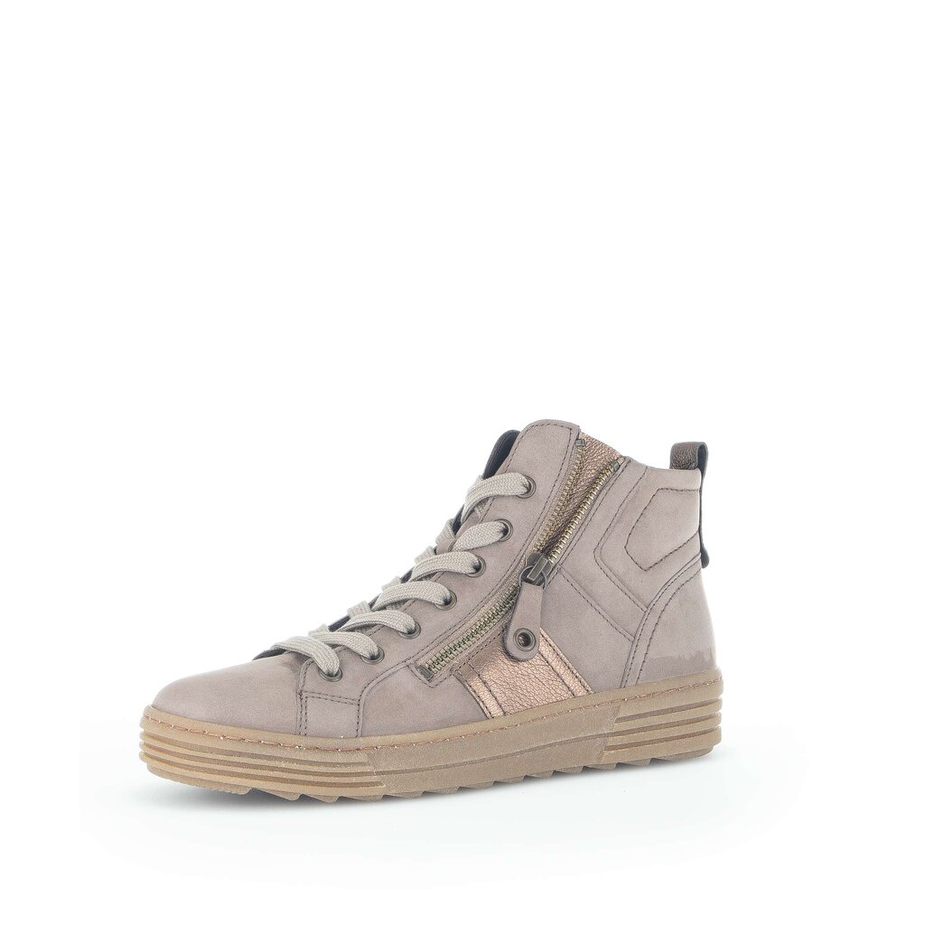 Gabor fashion Schnürstiefelette braun