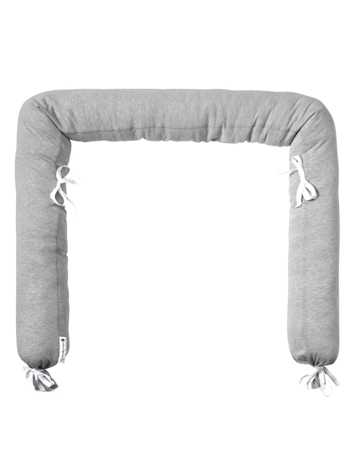 nordic coast company  Bettschlange in Grau- (L) 180 cm günstig kaufen onesize