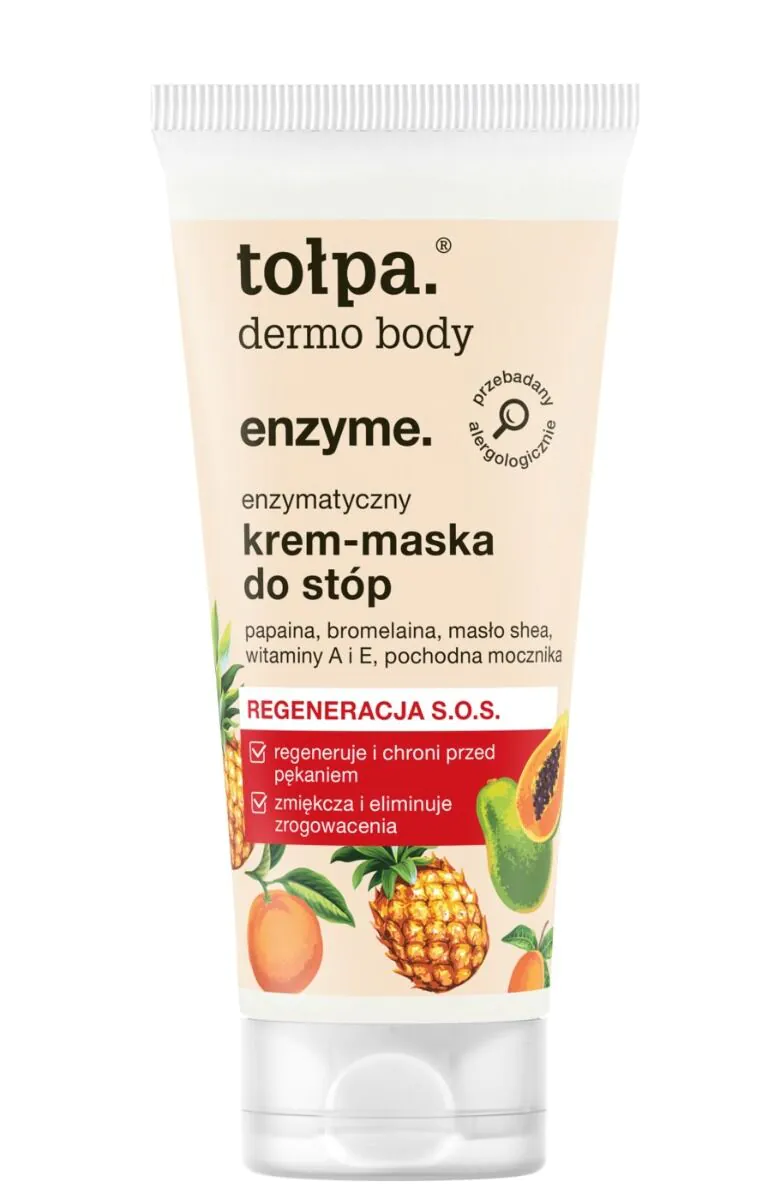Tołpa Dermo Pedi Enzyme Enzymatic pėdų kremas-kaukė