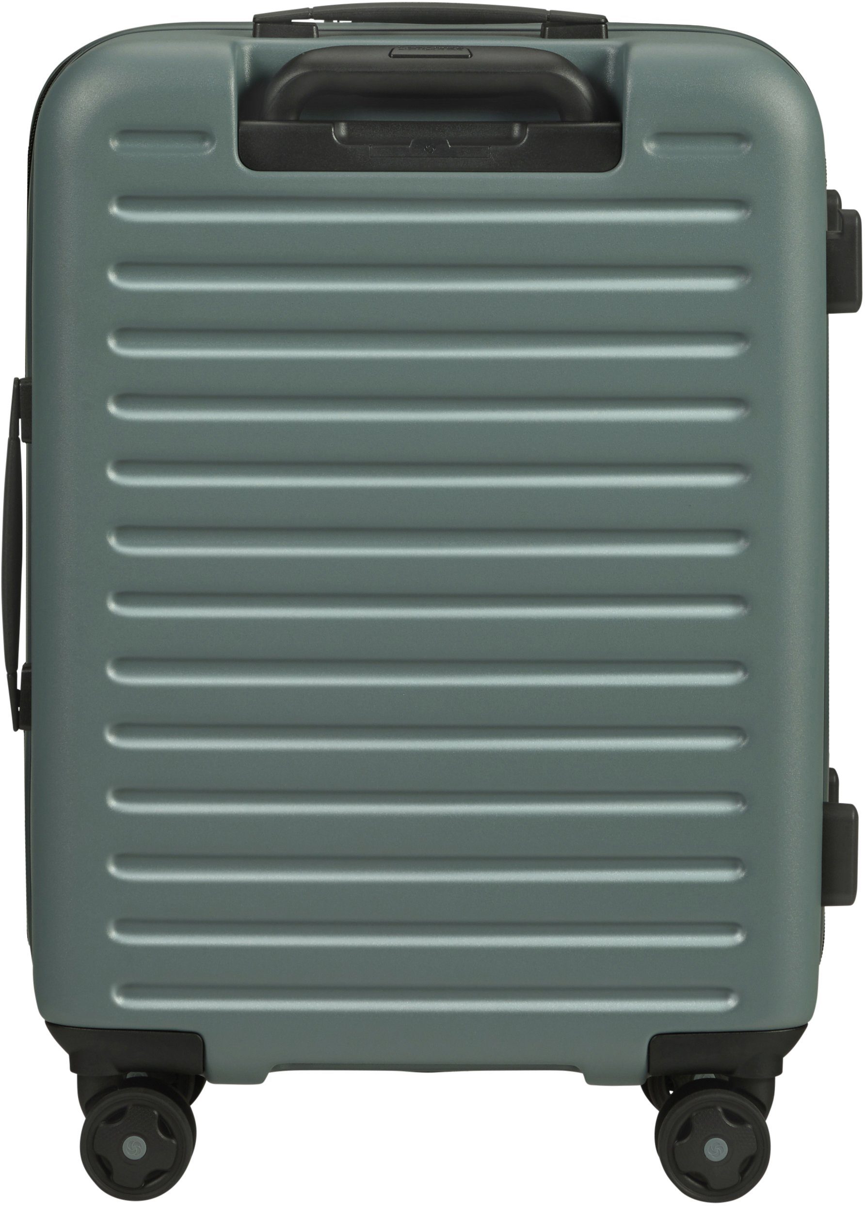 Samsonite Hartschalen-Trolley Stackd, 55 cm, 4 Rollen, mit Volumenerweiterung und USB-Schleuse; enthält recyceltes Material