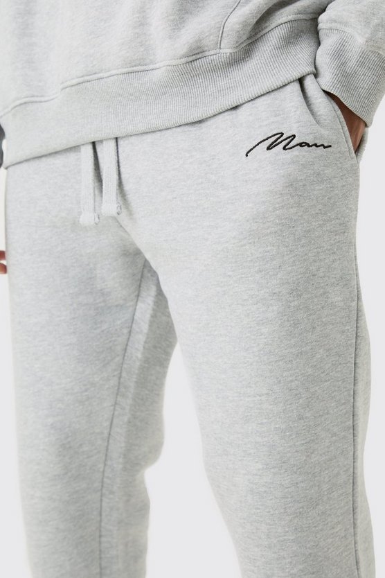 Tall Man Dash Skinny Jogginghose in Grau