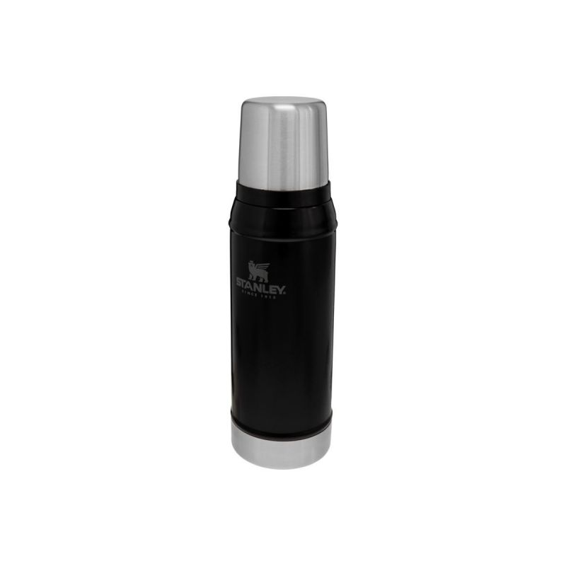 Stanley Thermoflasche, Classic Legendary Bottle Small 25oz \/750ml Matte Black Pebble