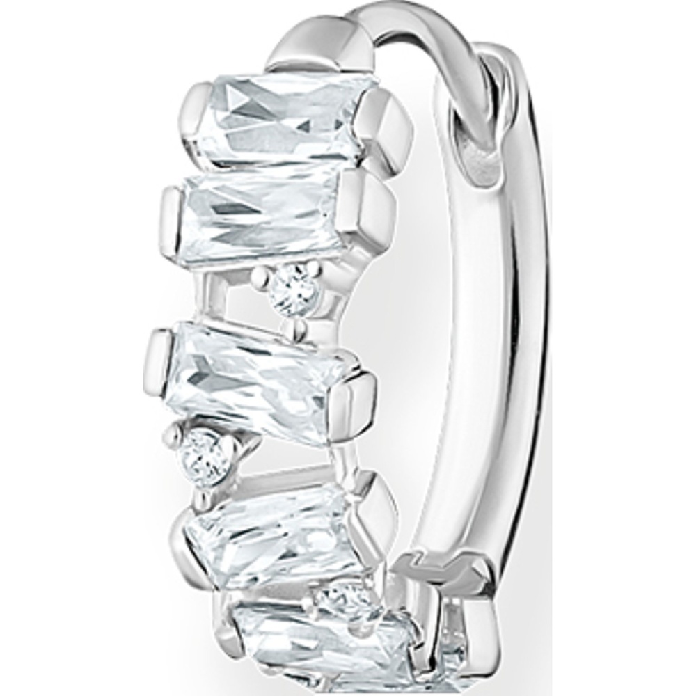 Thomas Sabo Boucle d'oreille unique 925 Argent Boucles d'oreilles