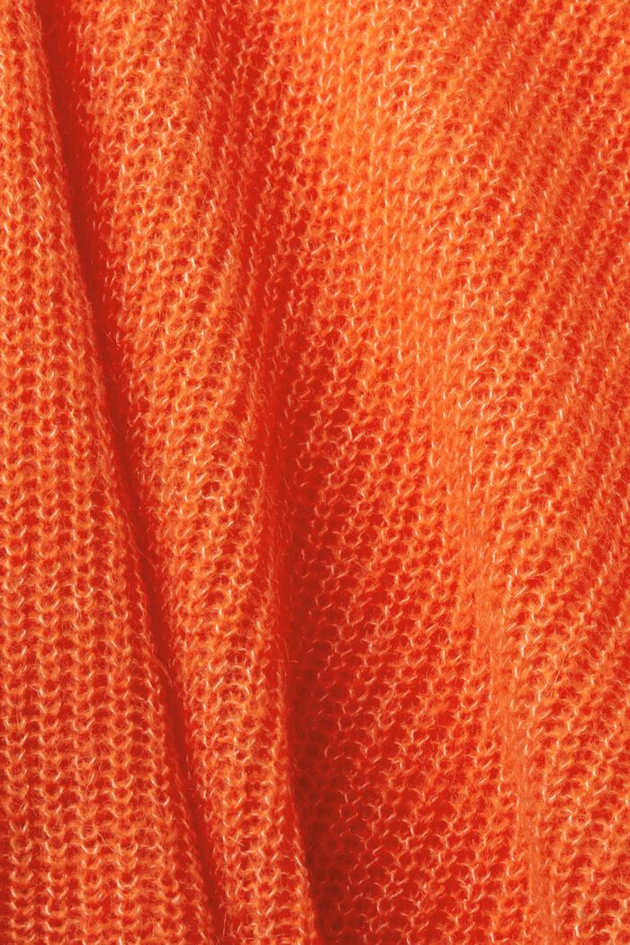 Mohairpullover aus Wollmix