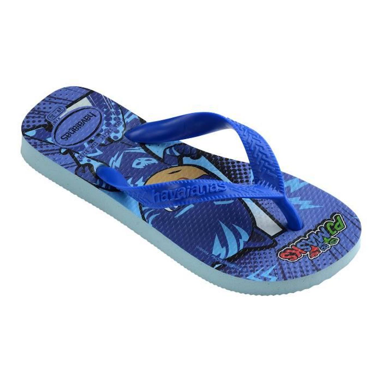 Tong à Enfiler Enfant Havaianas H. K T PJ Masks bleu
