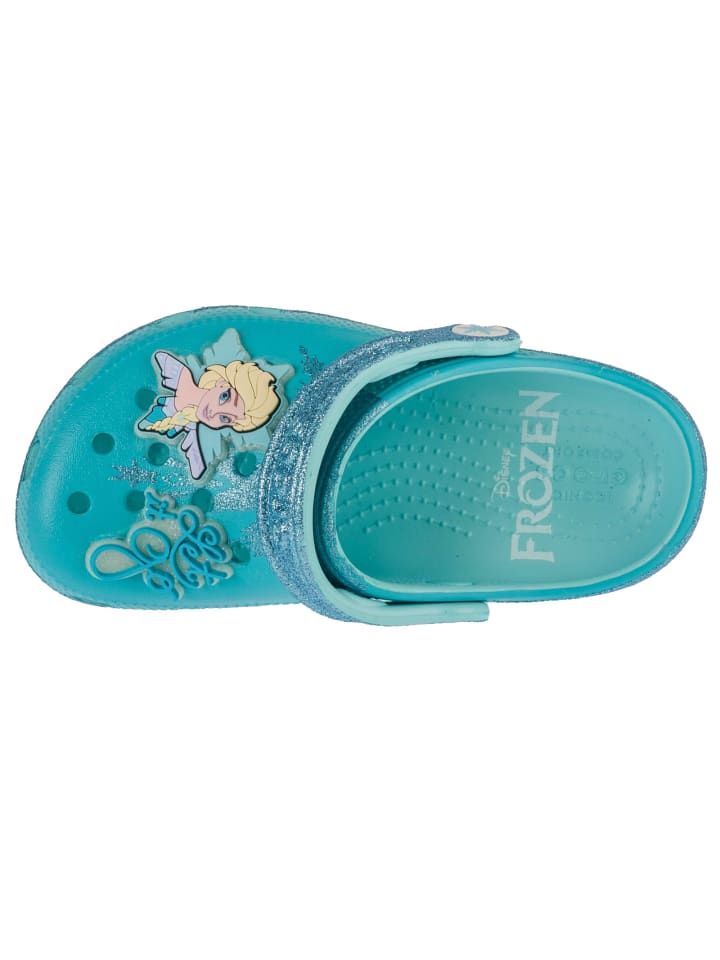 Crocs Crocs Classic Frozen Elsa Clog Kids in Blau günstig kaufen
