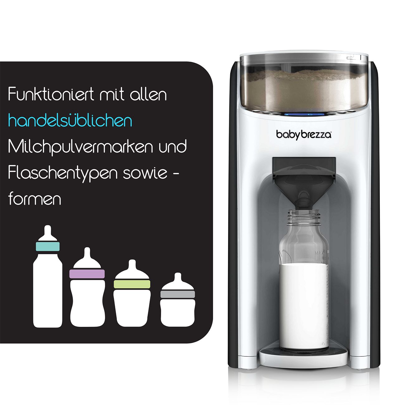 Baby Brezza Babyflaschenwärmer, Formula Pro Advanced automatischer Flaschenzubereiter