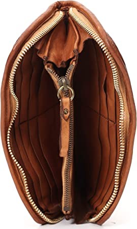 CAMPOMAGGI Handtaschen braun Zip-Wallet Teodorano