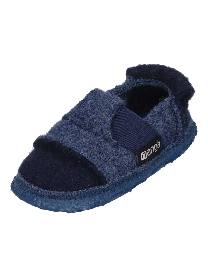 NANGA Hausschuhe Berg  in blau günstig kaufen 24