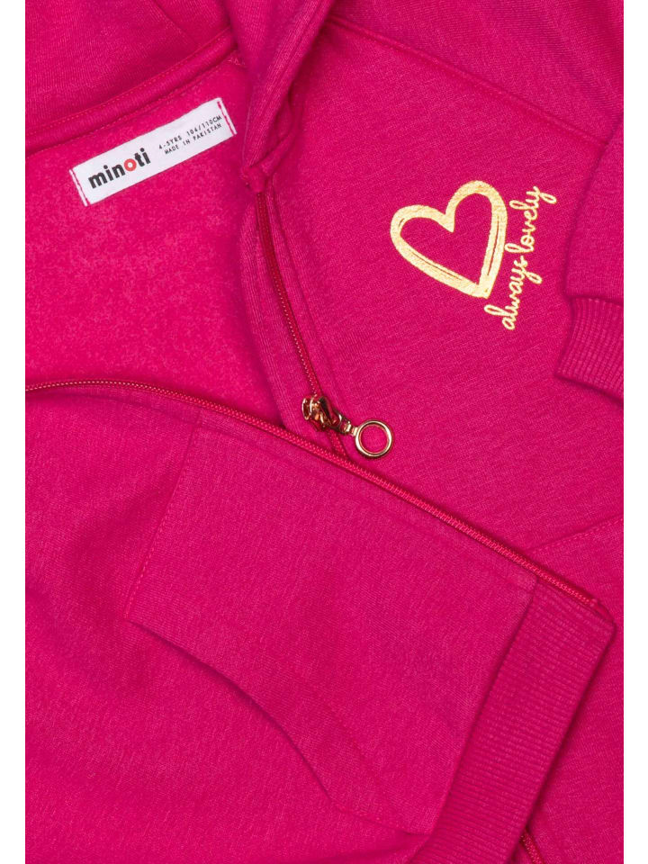 Minoti Sweatjacken 12ZTHRU 6 in rosa günstig kaufen