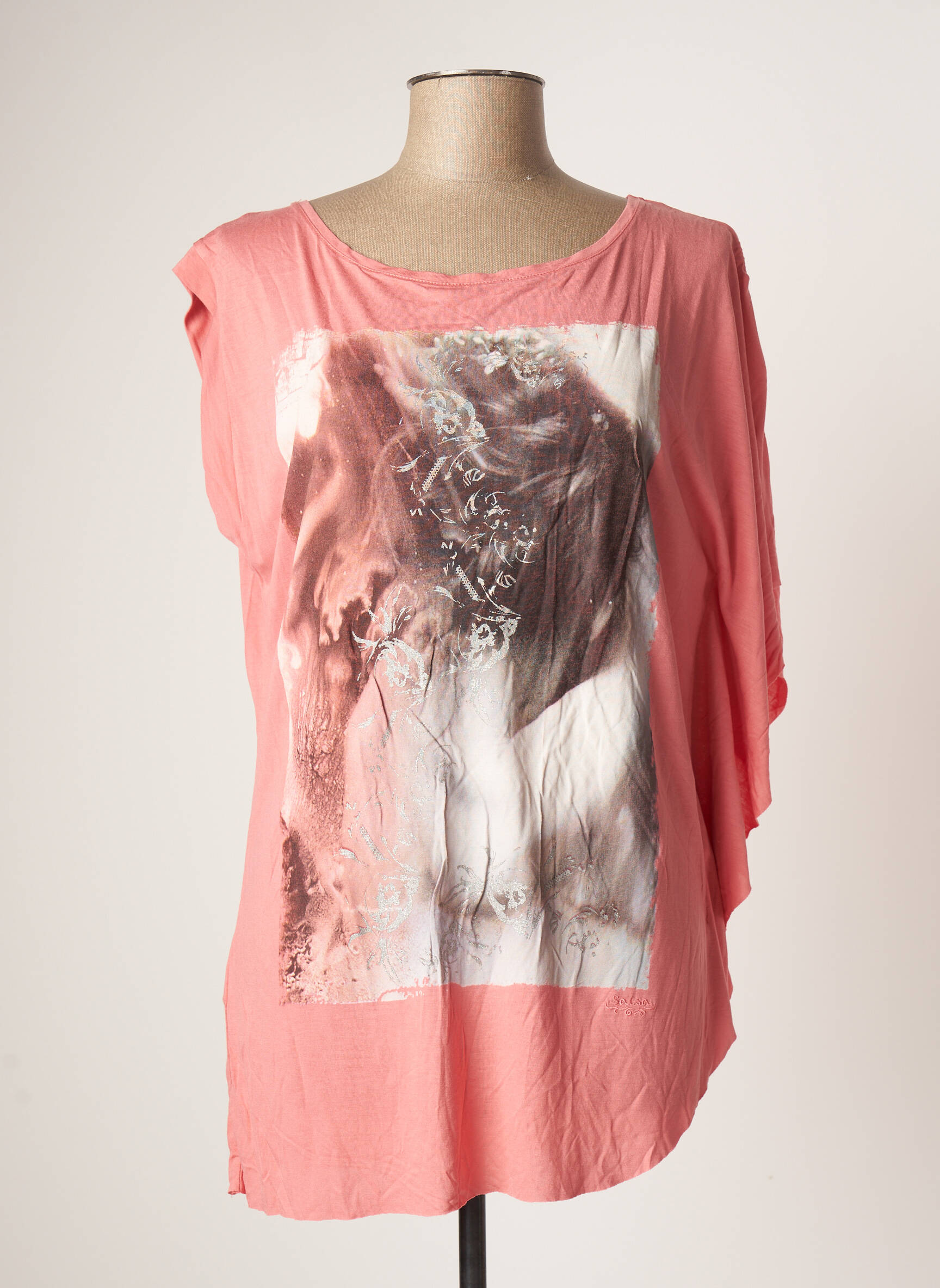 Salsa Tuniquesansmanche Femme couleur rose