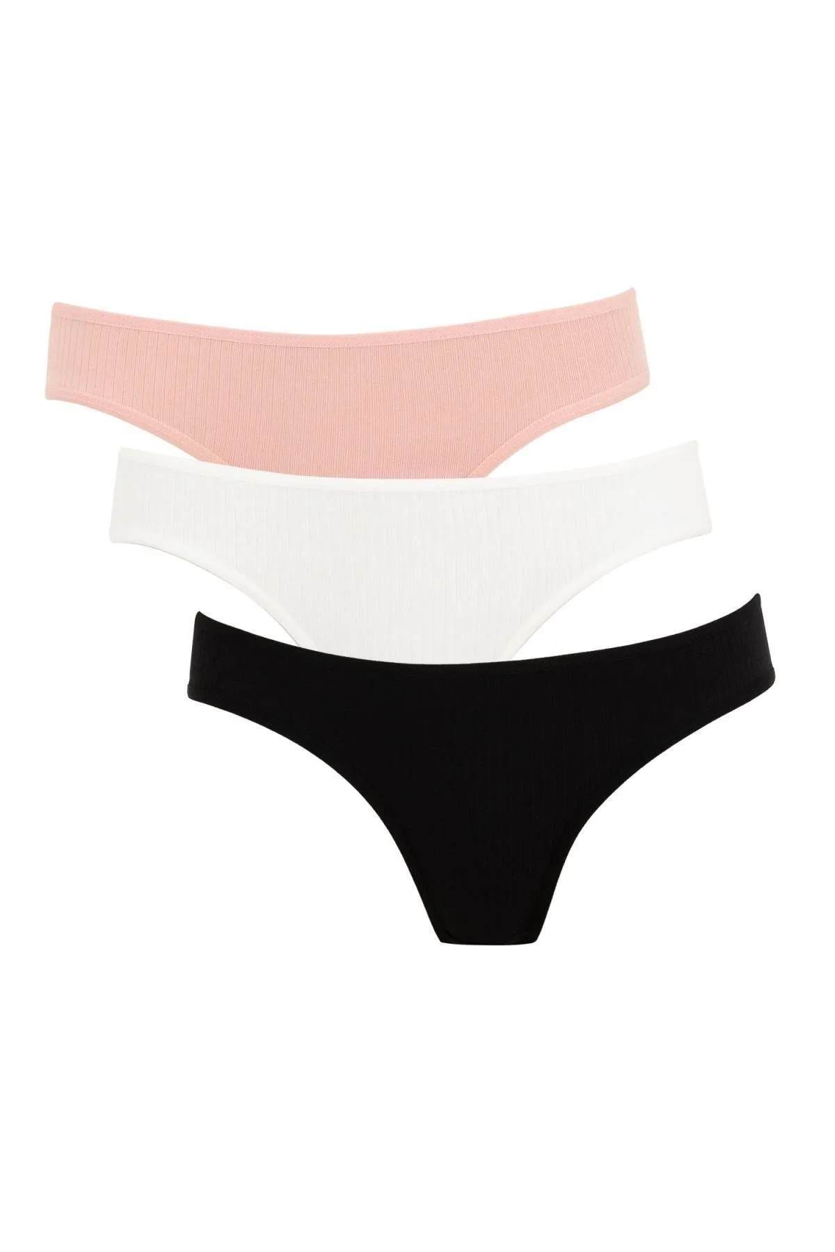 DeFacto  Fall In Love Ribana 3er-Pack brasilianische Slips A3474ax23au