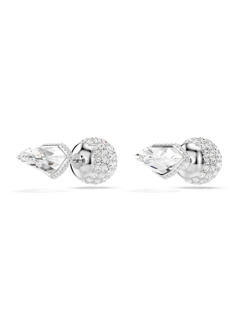 Swarovski Lucent stud earrings with crystal
