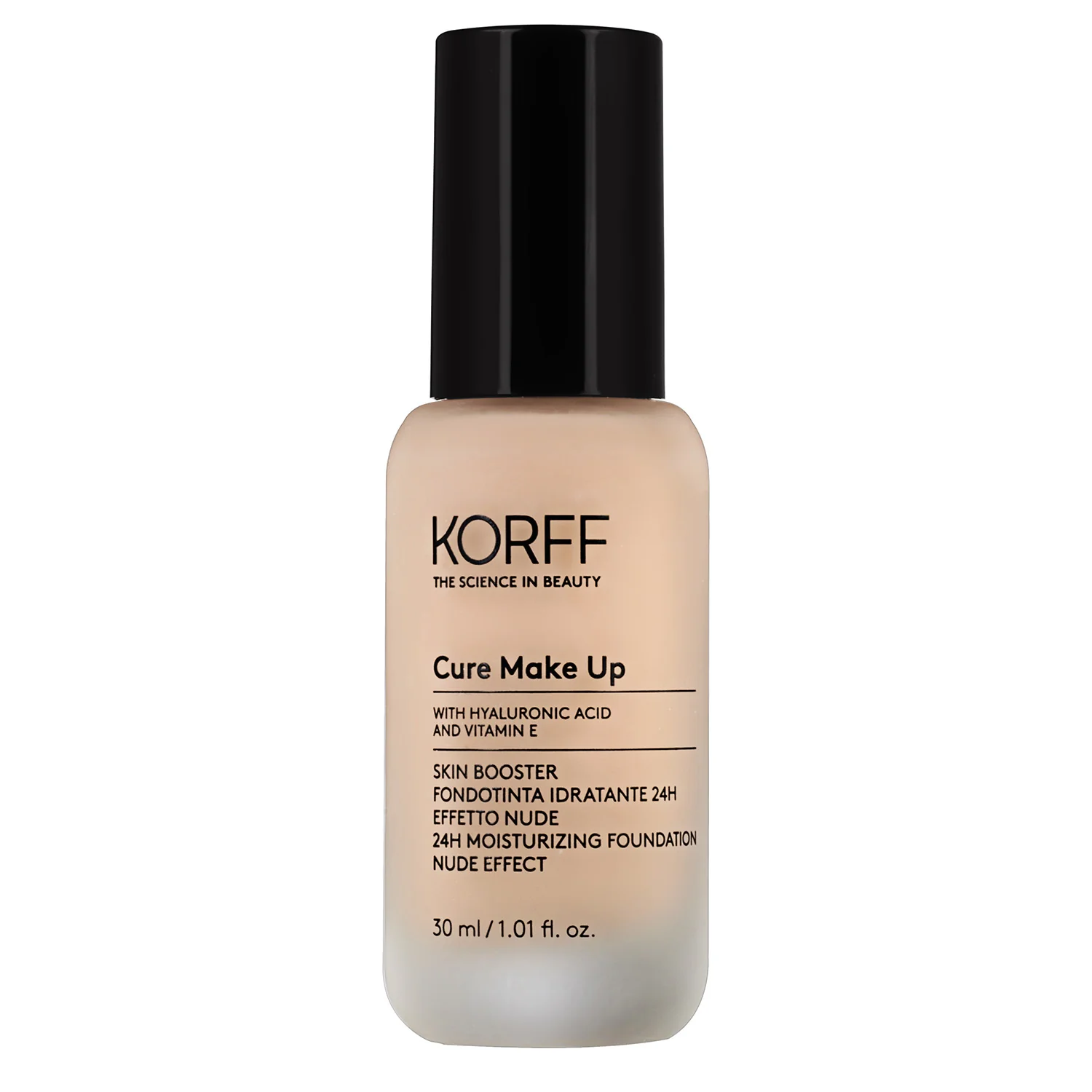 Base de maquillaje hidratante Face Skin Booster 24H con efecto nude - Base de maquillaje líquida