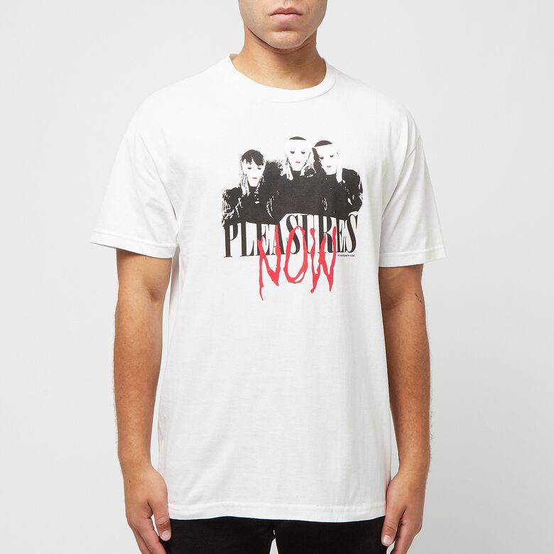 Pleasures Masks T-Shirt white