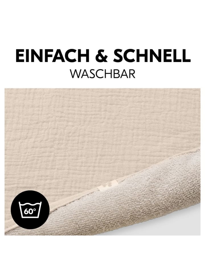 Hauck Auflage / Topper für Wickelauflagen wie Change N Clean in beige günstig kaufen onesize
