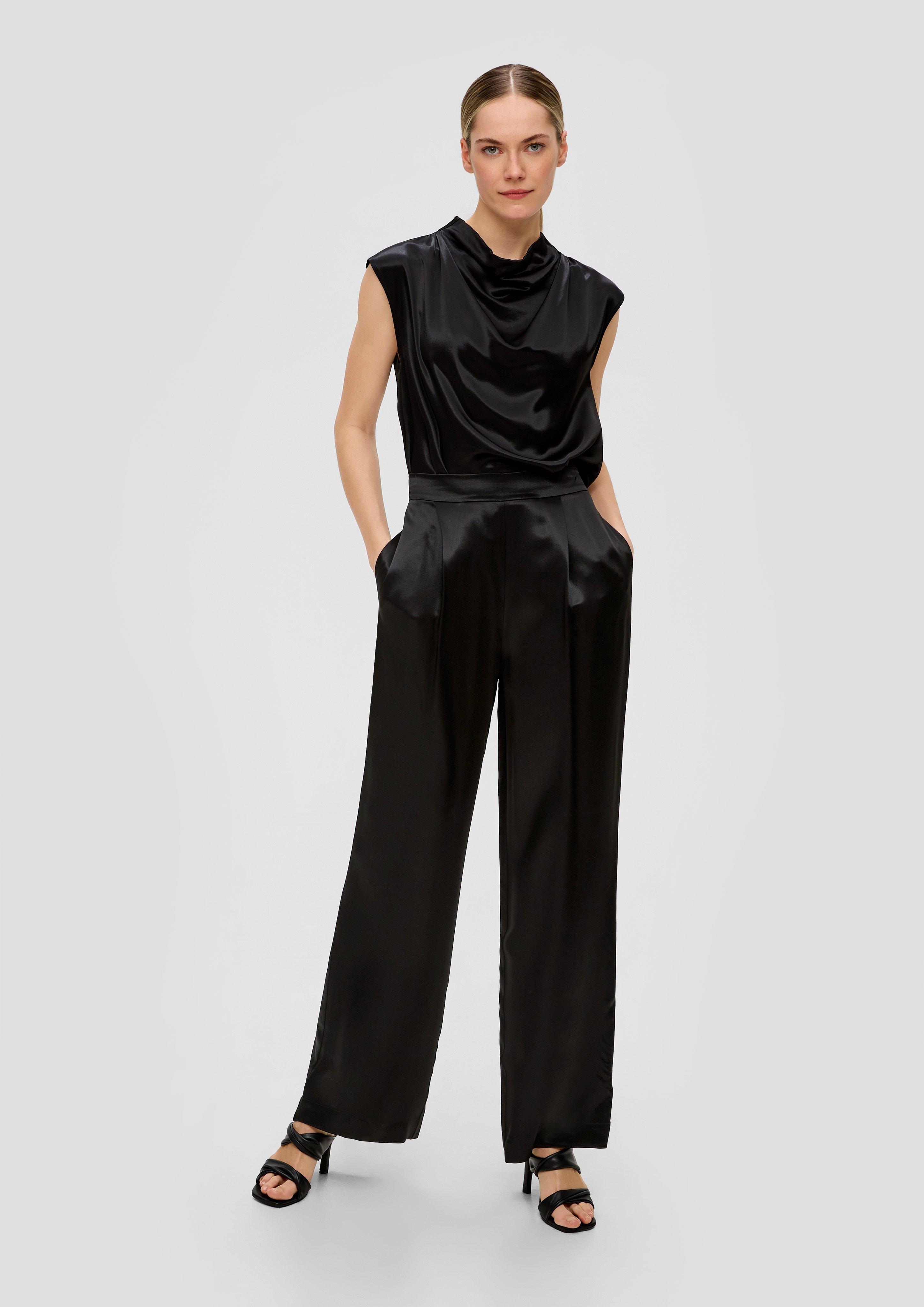 Blusentop aus Satin  2140904-9999