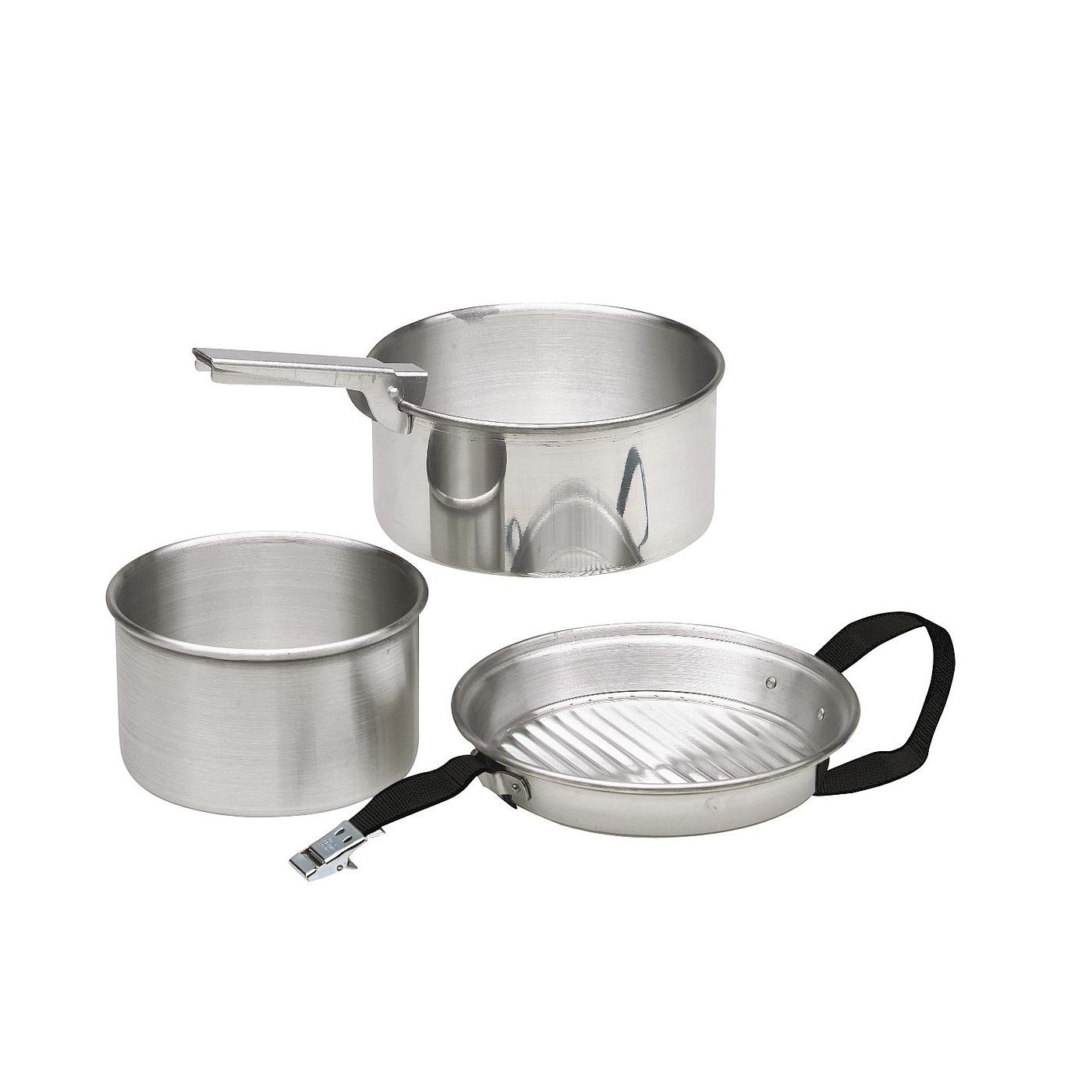 Bo-Camp Activa Aluminium 4-teiliges Topfset