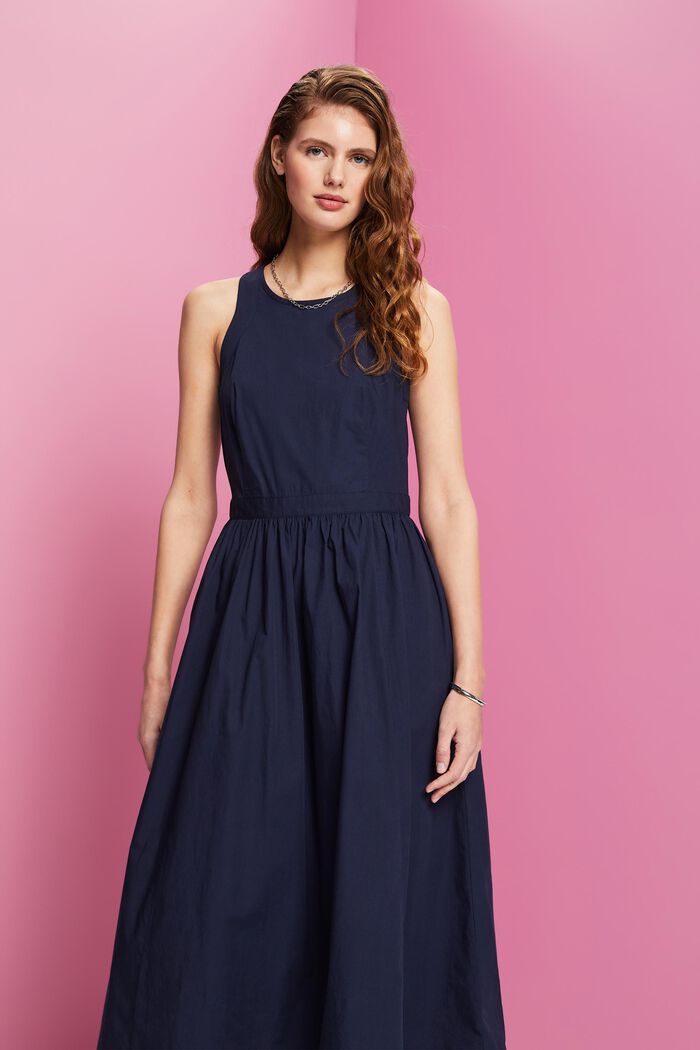 Midikleid aus Baumwolle