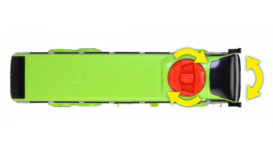 Dickie - MAN Lion's Coach - Flixbus, Lenkbarer Spielzeug-Bus