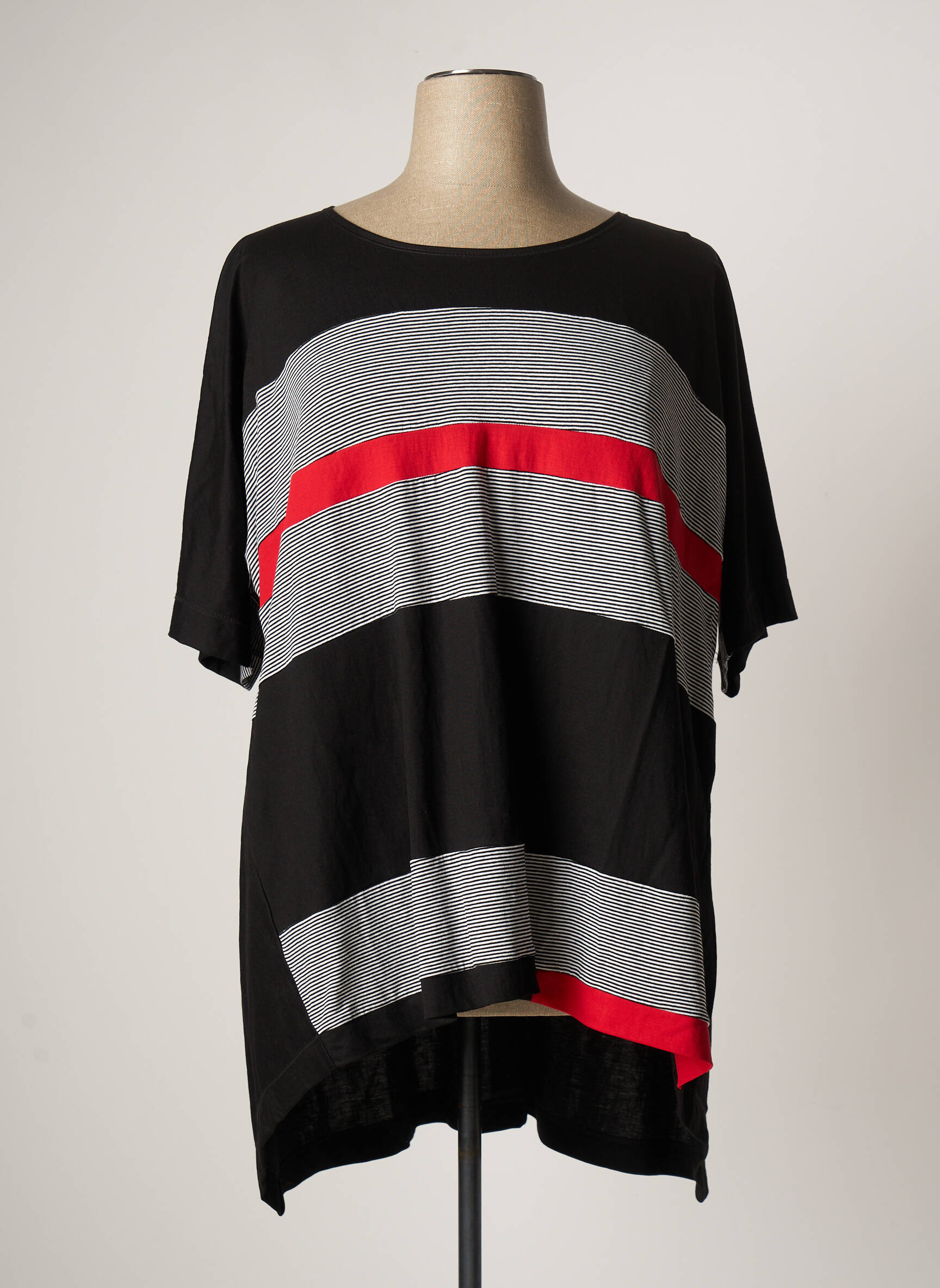 Franck Anna Tuniquemanchelongue Femme couleur noir