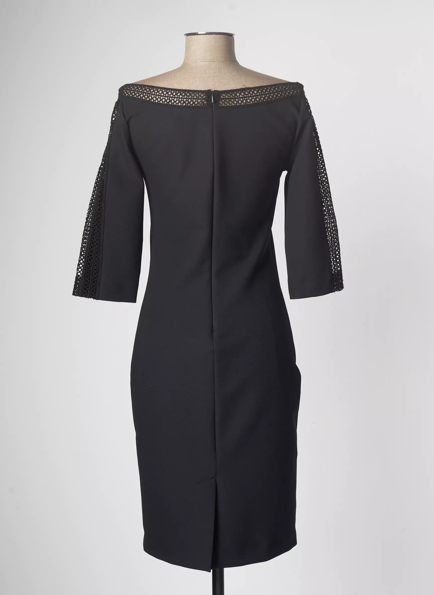 Hotel Particulier Robes Mi Longues Femme couleur noir