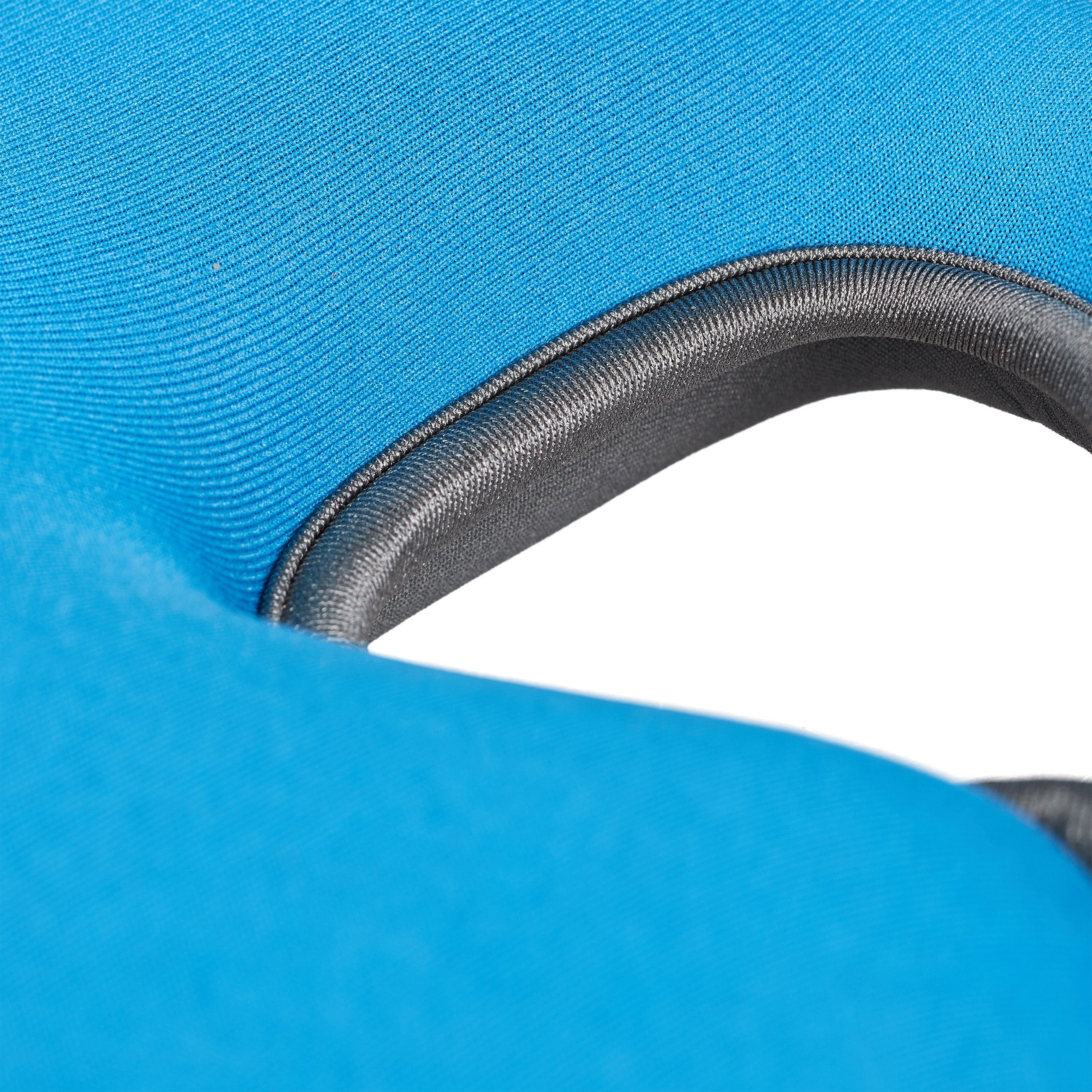 relaxdays Kniekissen 10 x Kniekissen blau