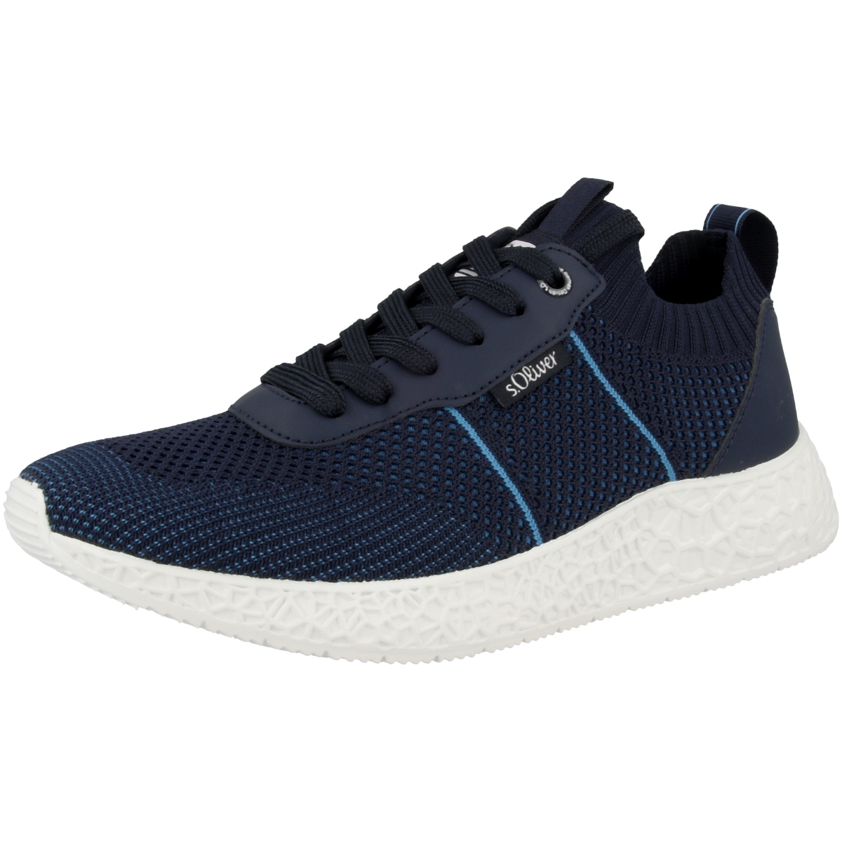 s.Oliver 5-13610-28 Sneaker Low blau